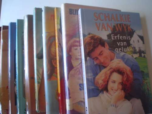 10 x Schalkie van Wyk boeke