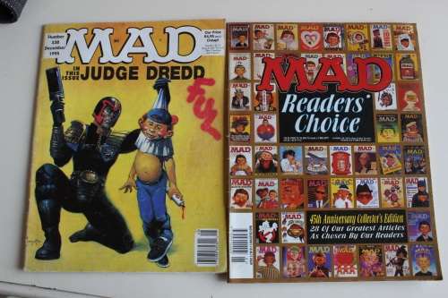 2 x MAD comics