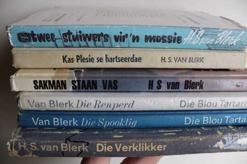 6 x HS van Blerk hardeband boeke