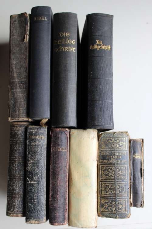 10 x Bible Bibel Bijbel Bybel