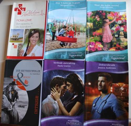 6 x Afrikaanse Mills & Boon
