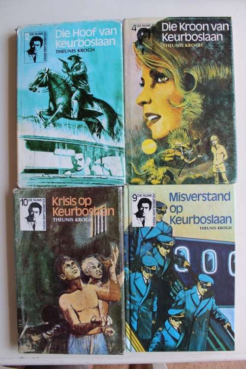 4 x Keurboslaan boeke - Krogh