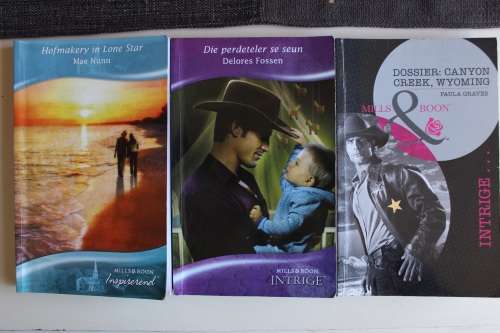 3 x Afrikaanse Mills & Boon