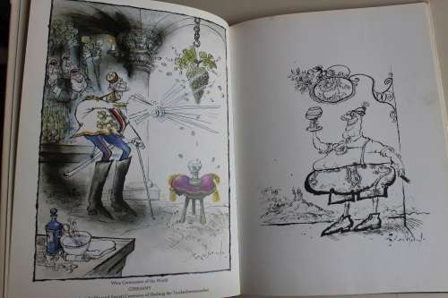 Something in the cellar... Ronald Searle's wonderful world of wine