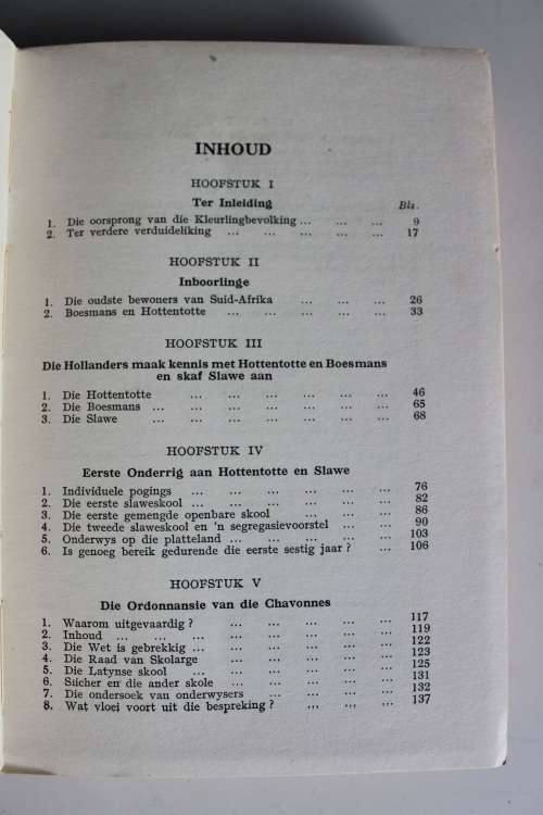 Die opheffing van die Kleurling bevolking - Cruse