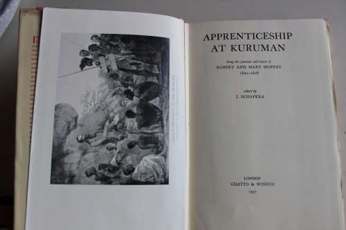Apprenticeship at Kuruman - Oppenheimer series - Schapera