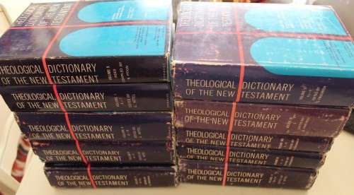 Theological dictionary of the New Testament volumes 1 to 10