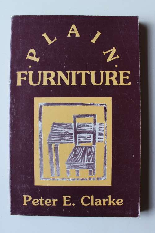 SIGNED:  Plain furniture - Peter Clarke