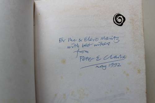 SIGNED:  Plain furniture - Peter Clarke