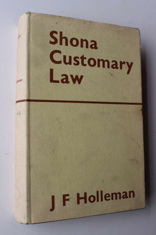 Shona Customary Law - Holleman