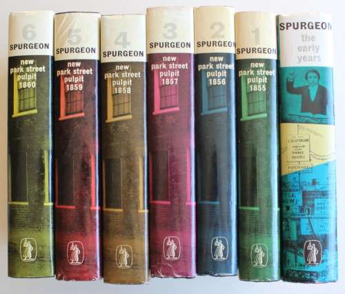 Spurgeon series x 6 books plus biography