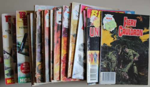 18 x Battle Picture Library collection