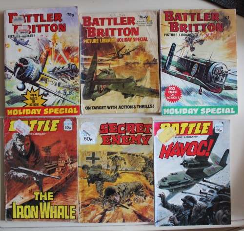 18 x Battle Picture Library collection