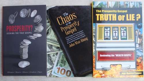 3 x Prosperity Gospel paperbacks in good condition.