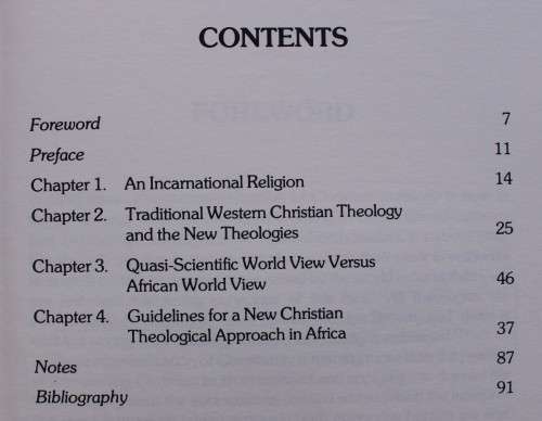 Guidelines for Christian theology in Africa - Osadolor Imasogie