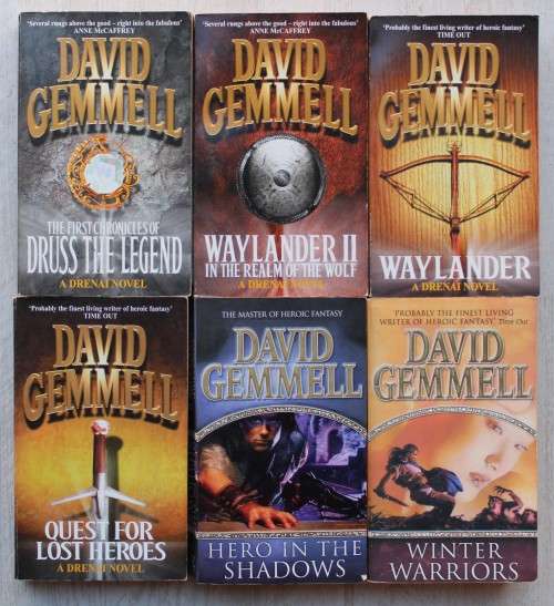 David Gemmell - Drenai series - 6 books