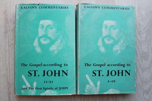 Calvin's Commentaries  - Gospel according to John volume 1 & 2