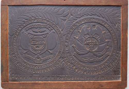 H.B.M. Coetsee carved slate Anglo-Boer War / Anglo-Boereoorlog griffie