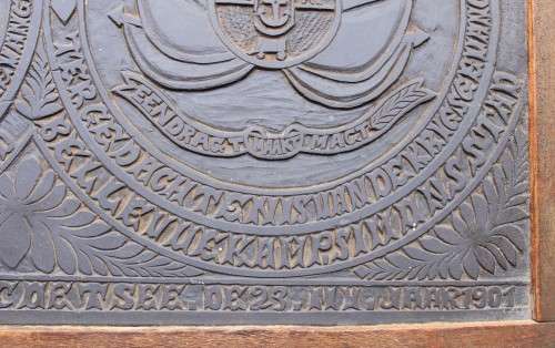 H.B.M. Coetsee carved slate Anglo-Boer War / Anglo-Boereoorlog griffie