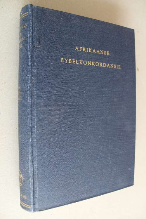 Afrikaanse Bybel Konkordansie Bybelkonkordansie  - Mijnhardt