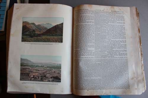 Circa 1871 Freemasonry Holy Bible