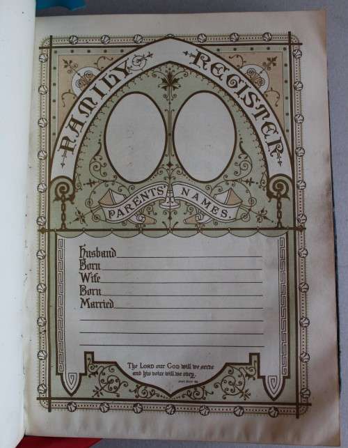 Circa 1871 Freemasonry Holy Bible