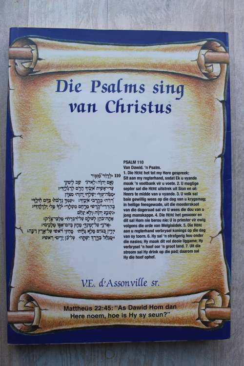 Die Psalms sing van Christus  - d`Assonville