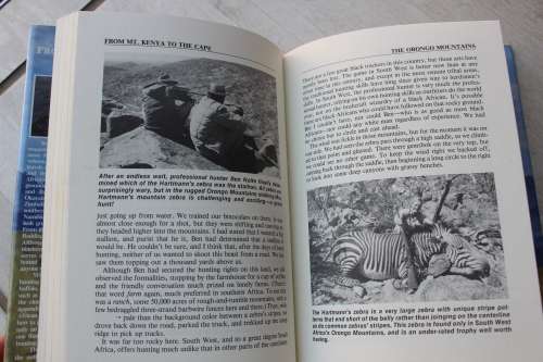 From Mount Kenya to the Cape - Ten years of African hunting -  C Boddington