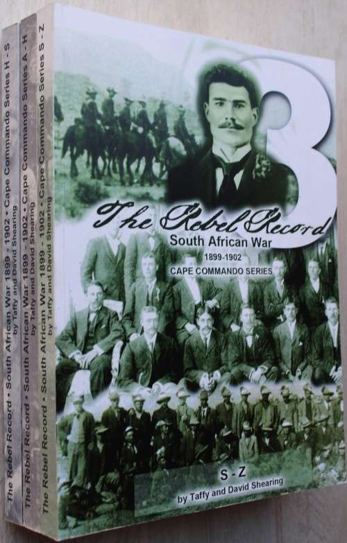 The Rebel Record - South African War 1899-1902 - Cape Commando Series  - Shearing