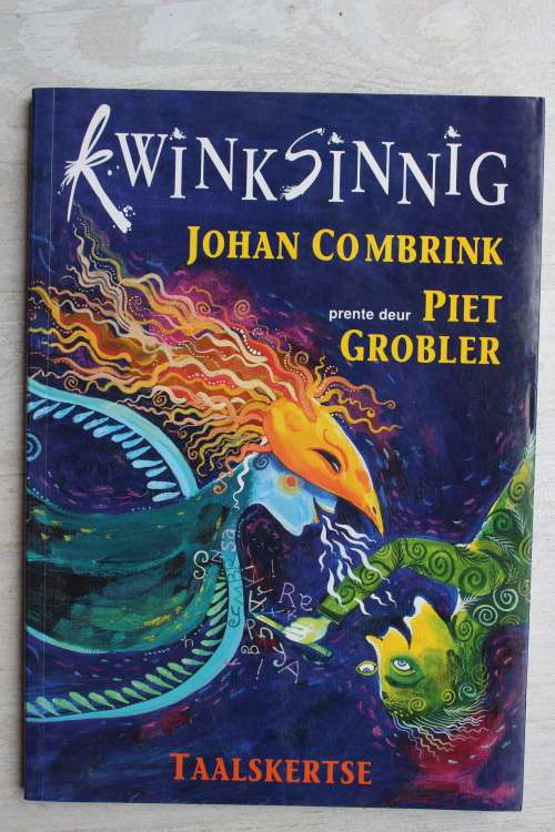 Kwinksinnig - Taalskertse  - Combrink. Prente deur Piet Grobler