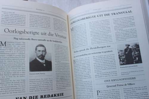 Oorlog-Beeld: Nuusblad oor die Stryd tussen Boer en Brit