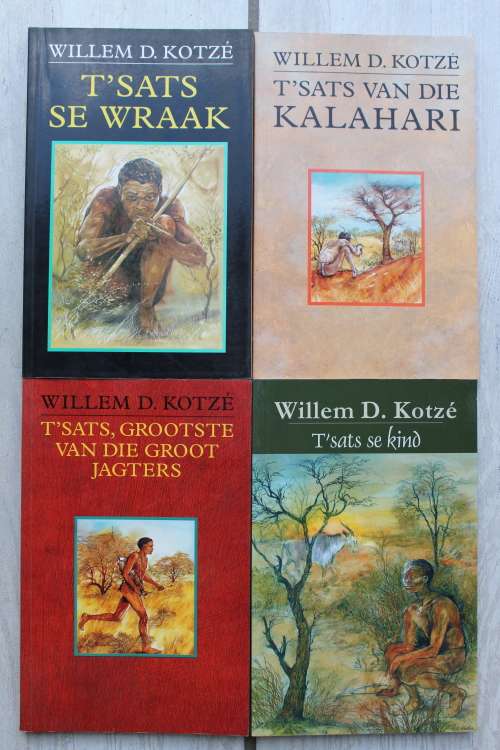 4 x Tsats boeke - Willem D Kotze
