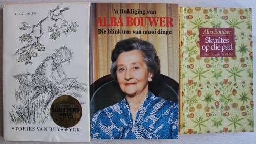 3 x Alba Bouwer boeke