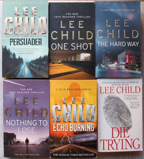 11 x Lee Child books in good condition