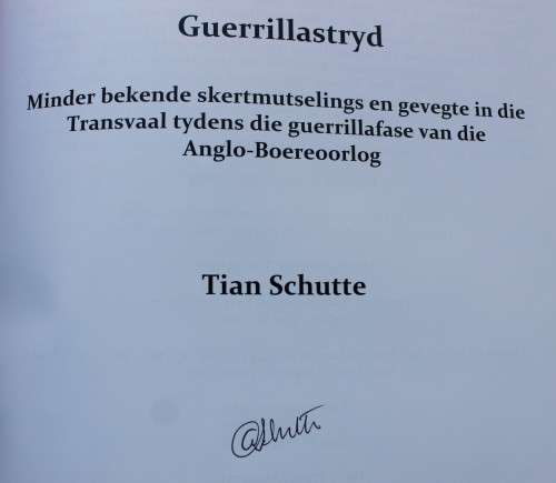 GETEKEN: Guerillastryd - Tian Schutte