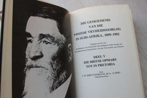 Die Geskiedenis van die Tweede Vryheidsoorlog in Suid-Afrika, 1899 - 1902 - J.H Breytenbach