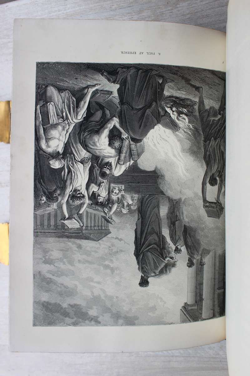 1851 - Illustrated National Holy Bible with Commentaries of Scott & Henry