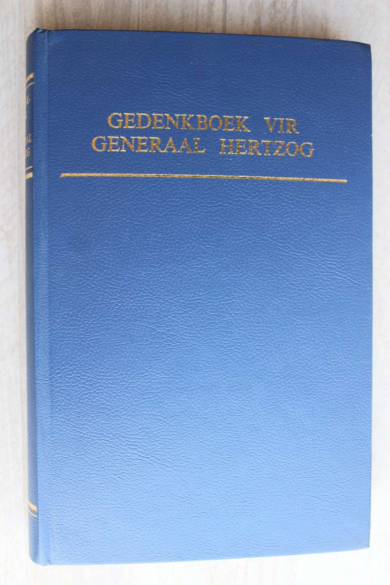 Gedenkboek vir Generaal Hertzog
