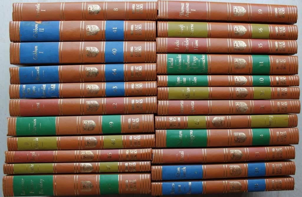 Great Books of the Western World - 54 volumes complete