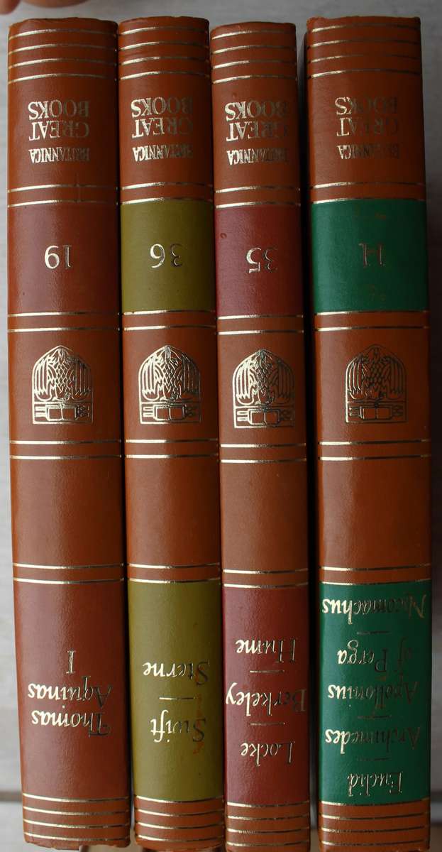 Great Books of the Western World - 54 volumes complete