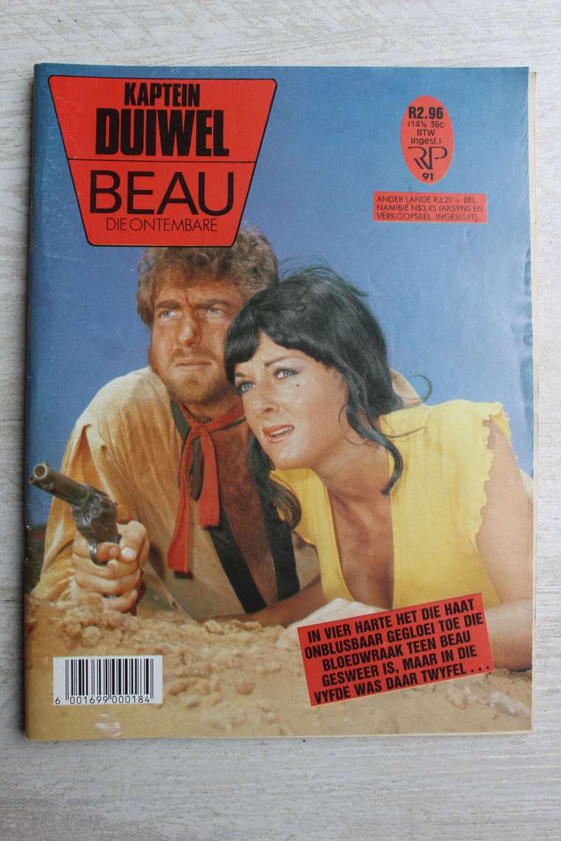 Kaptein Duiwel + Beau die Ontembare nommer 91 -  fotoboek foto verhaal picture story