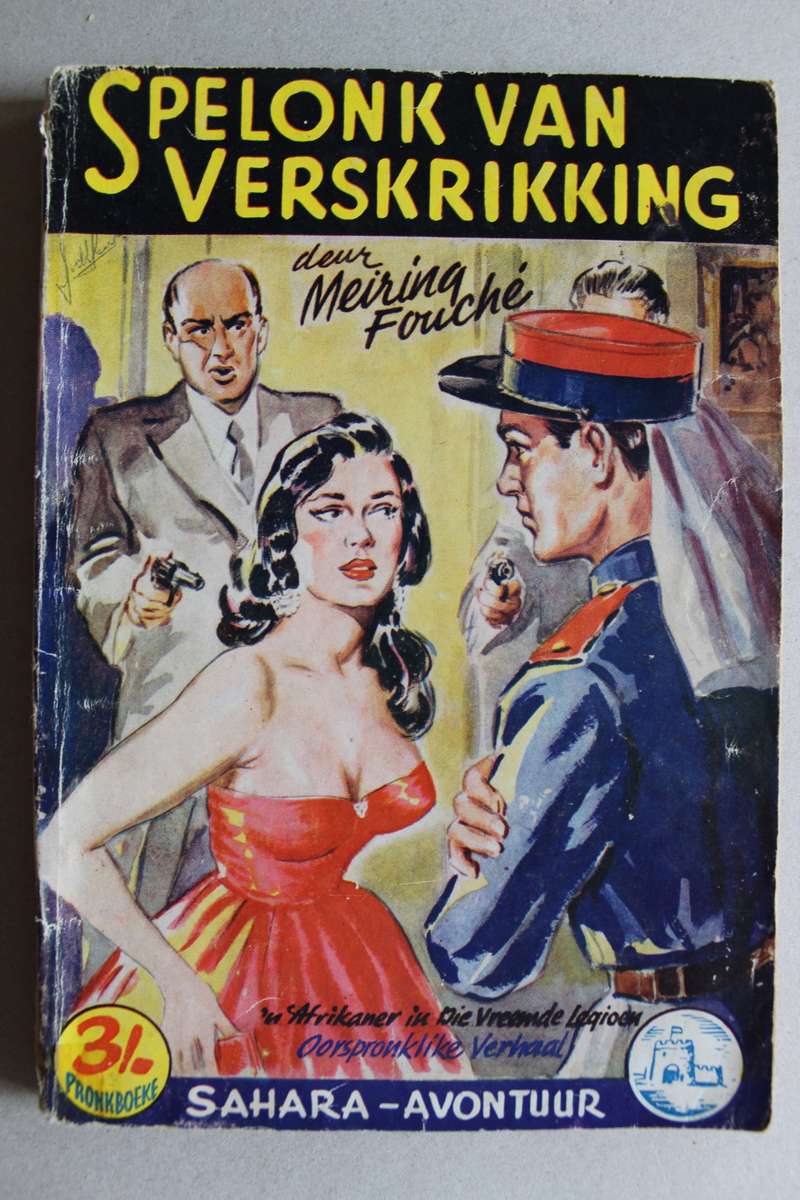 Pronkboek - Sahara-Avontuur Reeks - Spelonk van verskrikking - No. 24 - Meiring Fouche
