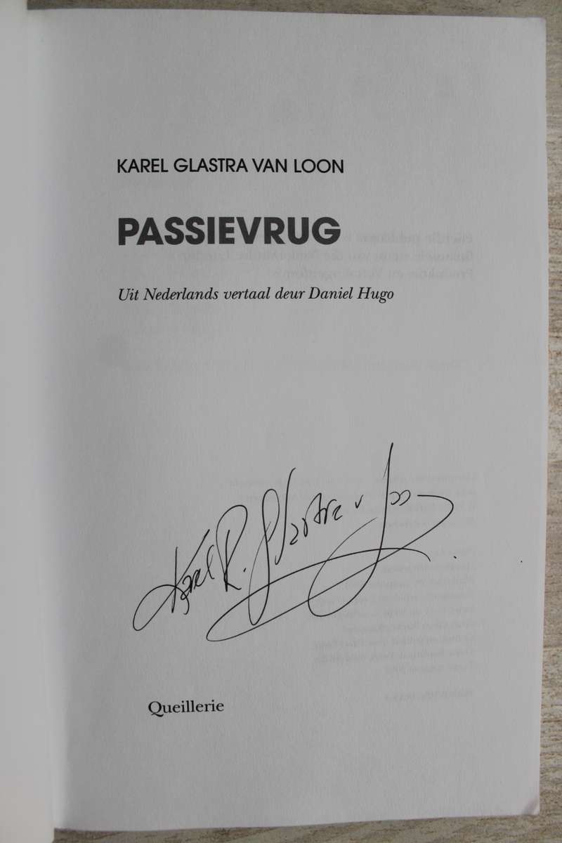 GETEKEN: Passievrug - Van Loon
