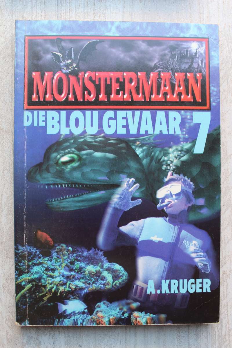 Monstermaan 7 : Die blou gevaar - Kruger