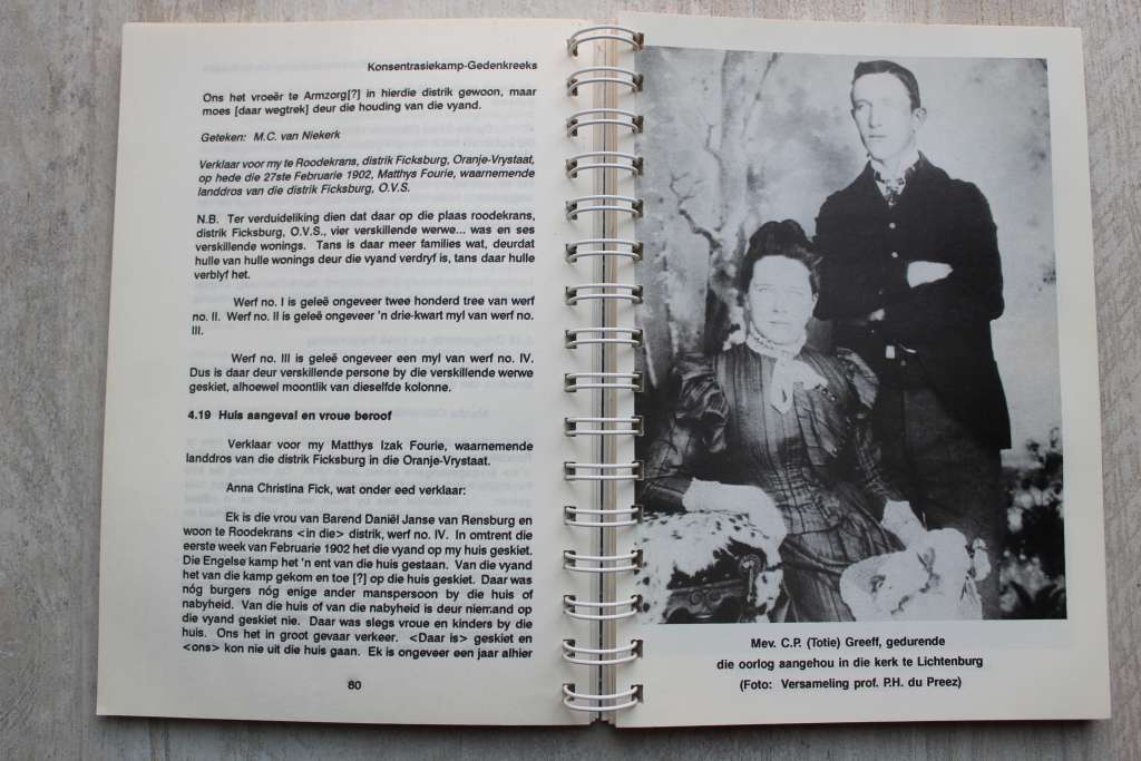 A.W.G. Raath & R.M. Louw - Die Konsentrasiekamp-Gedenkreeks - 5 volumes