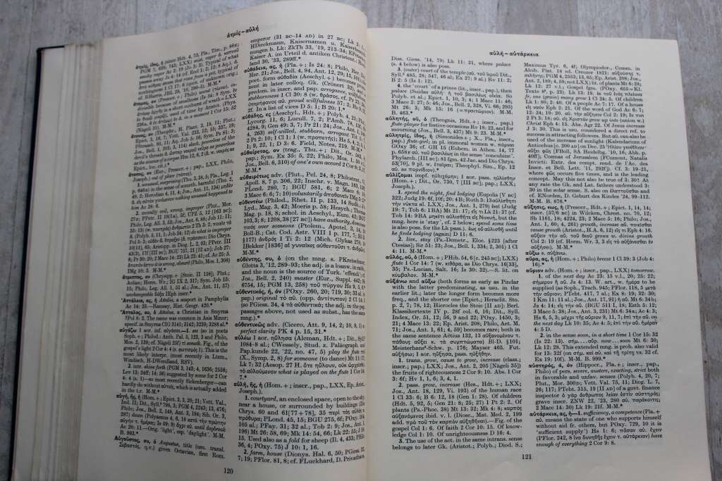 A Greek - English Lexicon of the New Testament and other early Christian Literature