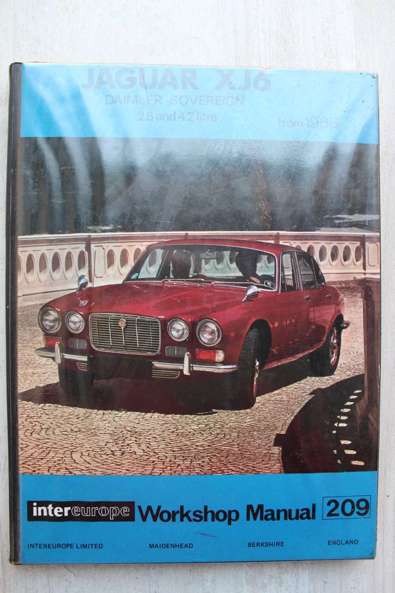 Jaguar XJ6 Daimler Sovereign workshop manual