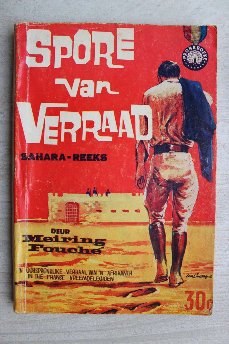 Pronkboek - Sahara-Avontuur Reeks - Spore van verraad -  No. 34 - Meiring Fouche