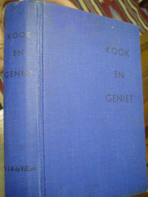 1962 kook en geniet - De Villiers