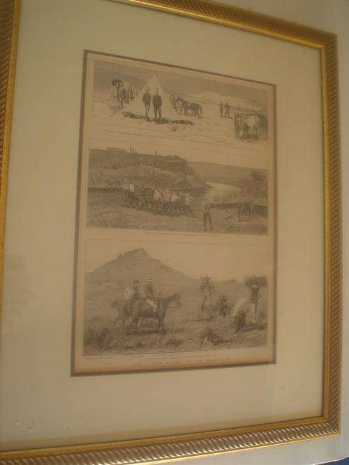 Anglo-Boer War frame very neat